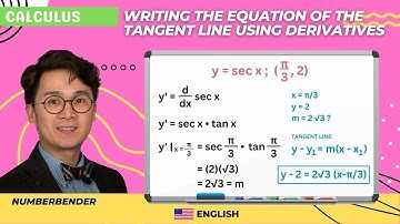 Calculus - Writing the Equation of the Tangent Line Using Derivatives