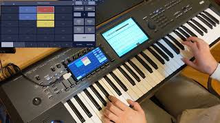 Baltimora - Tarzan Boy - Short cover made from scratch with Android MIDI Arranger App (+Korg Kronos) screenshot 5