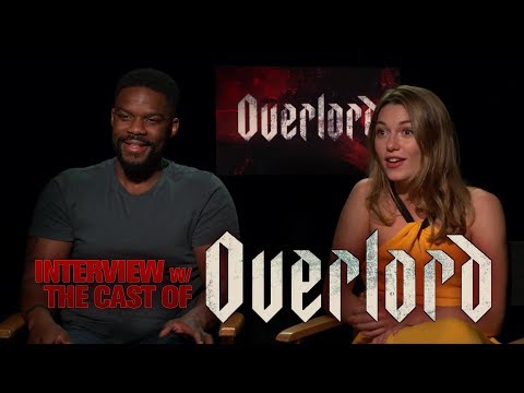 OVERLORD - Cast Interview with Jovan Adepo &amp; Mathilde Ollivier