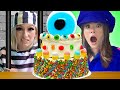 Mukbang giant eyeball jelly   weird ways to sneak food into candy jail by sweedee