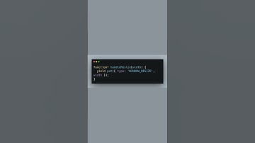 Master Redux-Saga for UI Reactivity on Resize #WebDevelopment