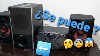 conectar dos bocinas o subwoofer a una sola salida o canal y como bajar o subir la impedancia ohms