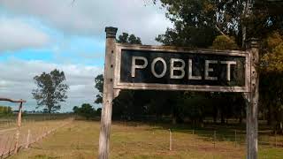 Estación Poblet Ferrocarril Roca ex costa sud clausurado y levantado