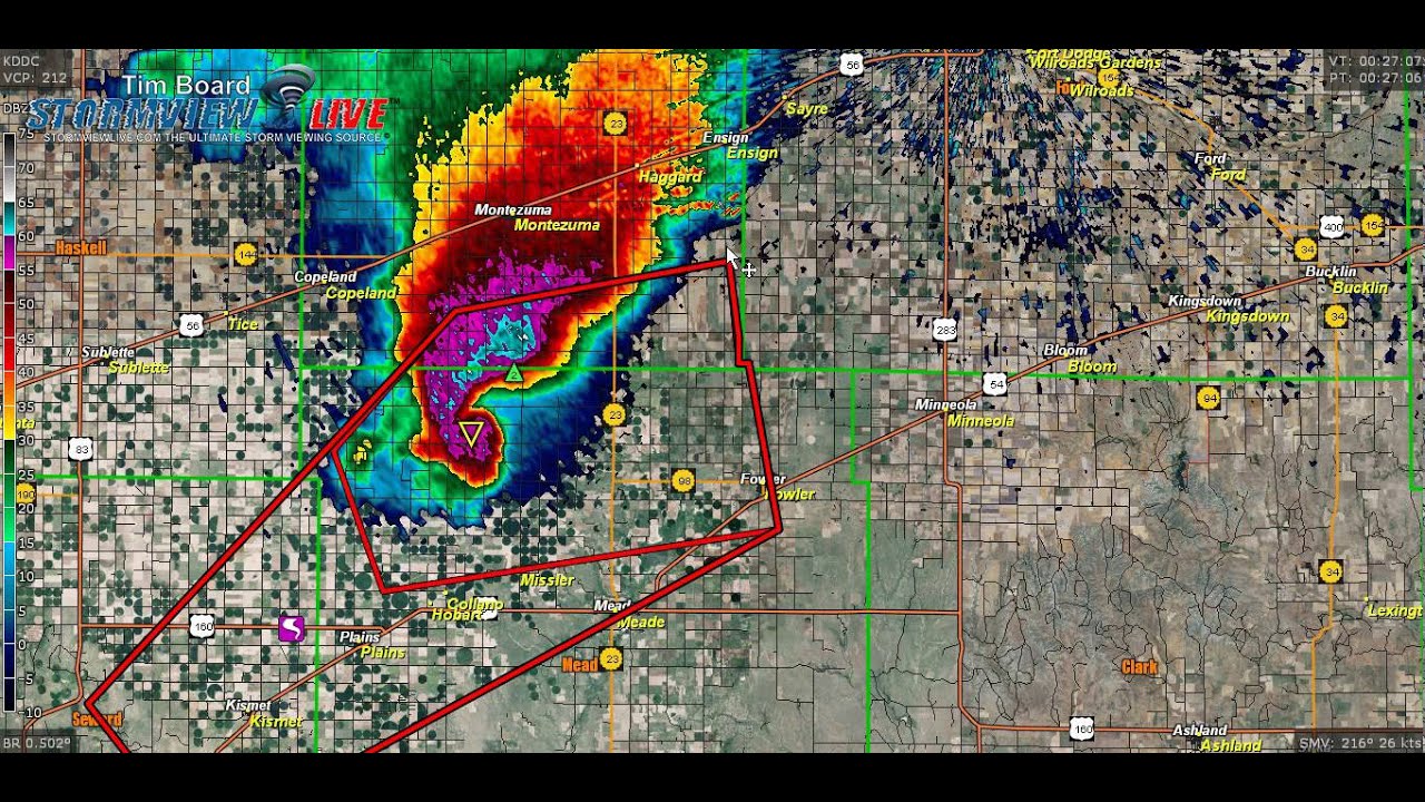 Dodge City, Kansas radar archive YouTube