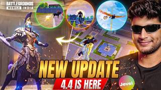 FINALLY BGMI  4.4 UPDATE IS HERE | JEVEL  | NEW UPDATE |