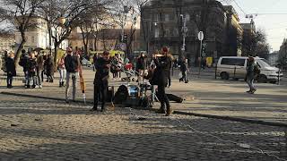 Lviv street musicians / Львівські вуличні музиканти