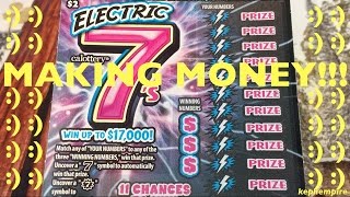 We got a bunch of the brand new electric 7s $2 california lottery
scratchers! this is popular scratcher theme that has been around for
while and in many ...