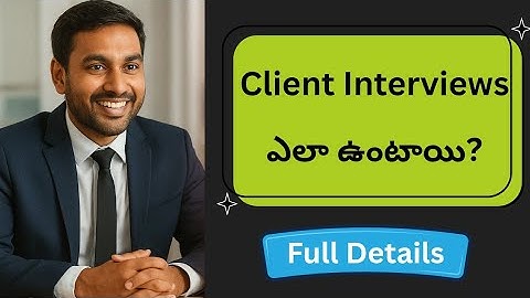 How to clear Clients Interview // Easy learning channel 
