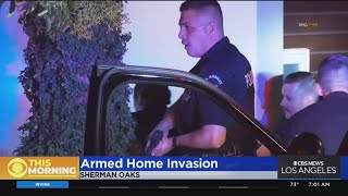 3 armed suspects break into Sherman Oaks home, still at large
