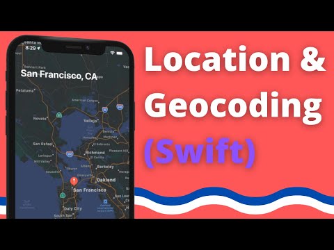 Current Location & Geocoding in Swift (Xcode 12, 2022, Swift) - iOS Development Tutorial