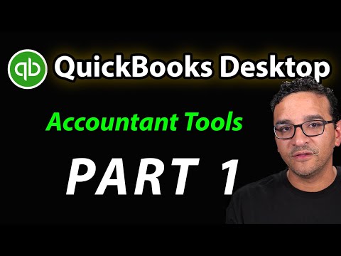 Video: Waar is het accountantsmenu in QuickBooks?