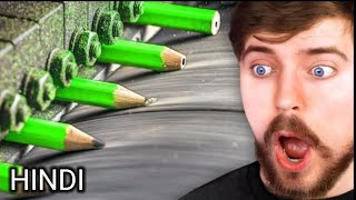 How Long Does a Pencil Last ! (HINDI) @MrBeast