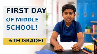My First Day of Middle School! | My 6th Grade Experience