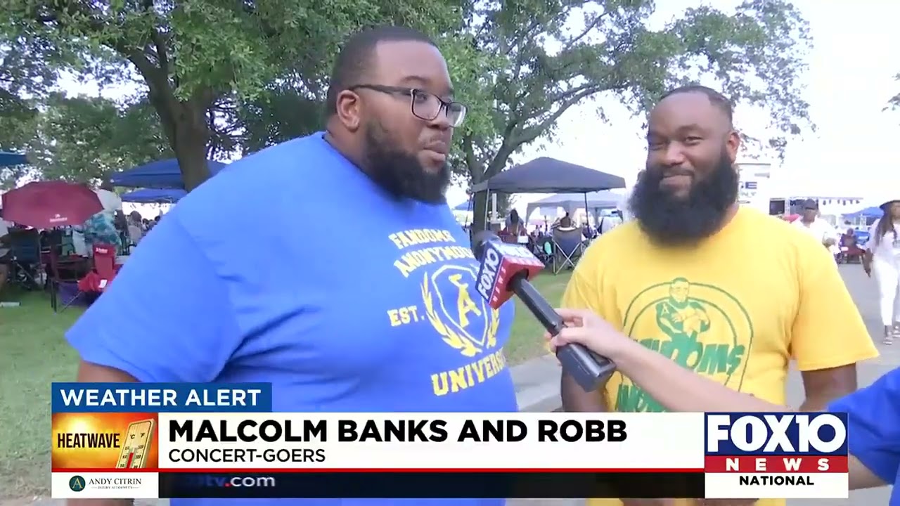 Concert at Cooper Riverside Park draws crowds despite heat