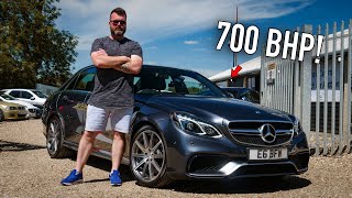 His 700 BHP Mercedes E63 AMG IS Insanely FAST!