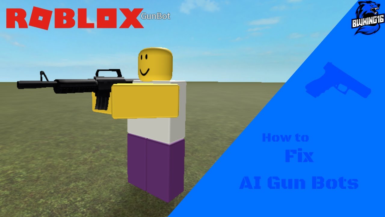 How To Fix Ai Gun Bots And How To Make Them Compatible W Vanguard Roblox Studio 2020 Youtube - the ai roblox