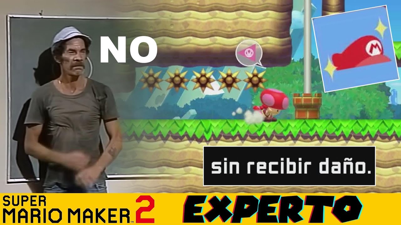 ¿Llego a 99 vidas? 🤔😱🤔 | Experto sin skips | SMM2 en español