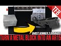 New turn a metal block into an ar15 lower at home with the gg3 upgrade