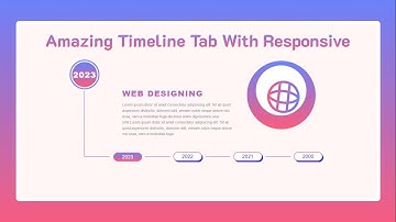 Timeline Tab With Responsive | jQuery Tab | Custom Tab | Tab Animation | Timeline  Animation | Tab.