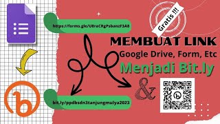 CARA MERUBAH LINK JADI BIT.LY DAN BARCODE | CARA MERUBAH LINK JADI BARCODE