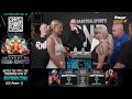 Top Moments Of Last Night's Rough N' Rowdy Weigh-In Night