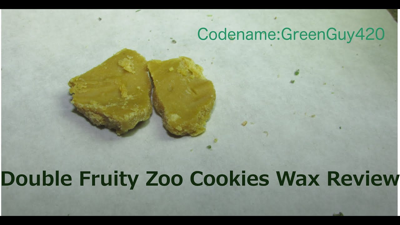 Double Fruity Zoo Cookies Wax Concentrate Review (CGG420)