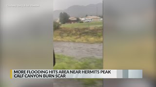 Burn scar areas face more flooding in northern New Mexico