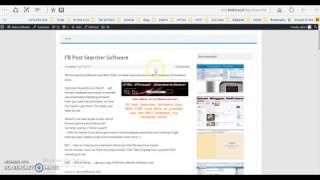 FB Post Searcher Software screenshot 4