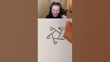 How To Draw A 3D Star