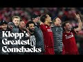 Klopp&#39;s Greatest Comebacks | When the Reds refused to give up!