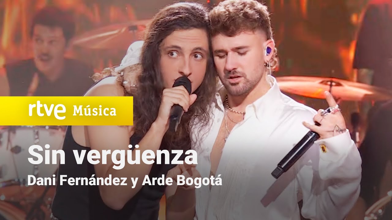Dani Fernández y Arde Bogotá – “Sin vergüenza” (Especial Navidad RTVE 2025)