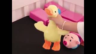 Novelty Fun Cute Puzzle Repeat Toy Fun Learn Tongue Yellow Duck Talking Animal Toy Gift For Children