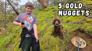 5 More Gold Nuggets In The Gully With Dig It Dom & Buddy