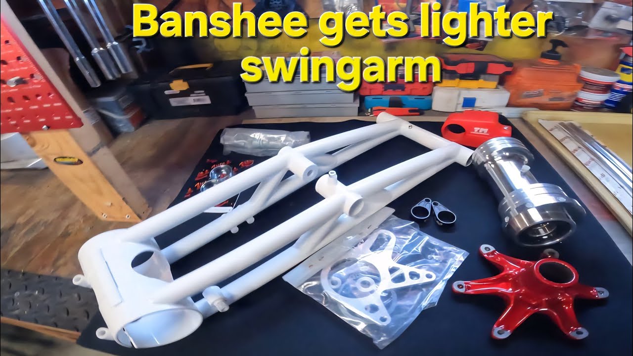VINTAGE BANSHEE gets new FIREBALL swing arm