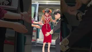 My husband gave us such a wonderful wedding day 🤩💍 #chinese #funny #shorts