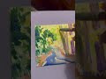 Autumnal Drive on the Blue Ridge Parkway - watercolor landscape painting by Rachel J Haungs