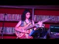 Amazing bass prodigy  mohini dey live at windmills craftworks 15th june 2013