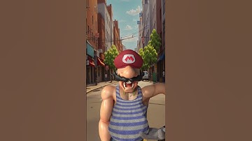 bad Super mario  Alphabet Lore with broken bones! A D Part 1