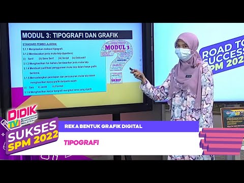 Video: Adakah tipografi reka bentuk grafik?