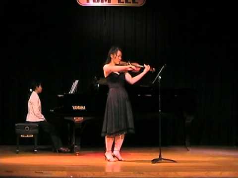 The Violin Studio of Oscar Liu - Cindy Wen playing...