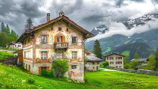 Guarda: the most beautiful Swiss village  Switzerland 4K