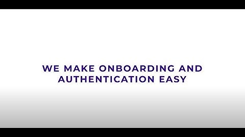 Digital Onboarding by IDEMIA