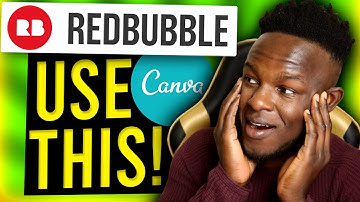 How to make Best selling Redbubble T-Shirts using Canva  (Canva Design Tutorial)