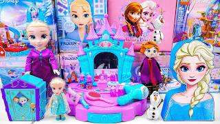 Unboxing Cutest Disney Elsa Toys Collection ASMR | Elsa Magic Makeup Toys | Elsa's Bedroom Playset