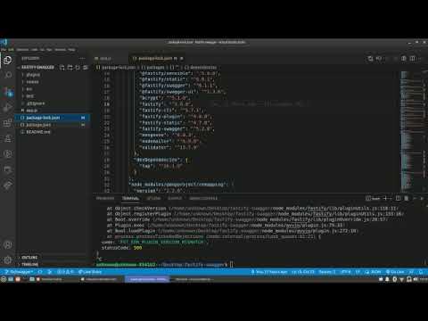 Fixing @fastify/swagger Error: FST_ERR_PLUGIN_VERSION_MISMATCH