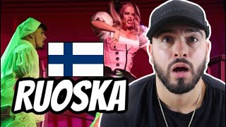 🇫🇮 Käärijä & Erika Vikman - Ruoska (Live on UMK24) *British REACTION*