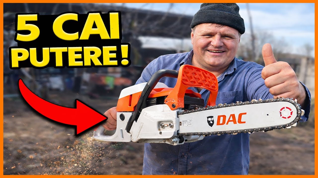 Drujba Ruris DAC 601RS – merită banii? Test real la tăiat lemne de foc🔥