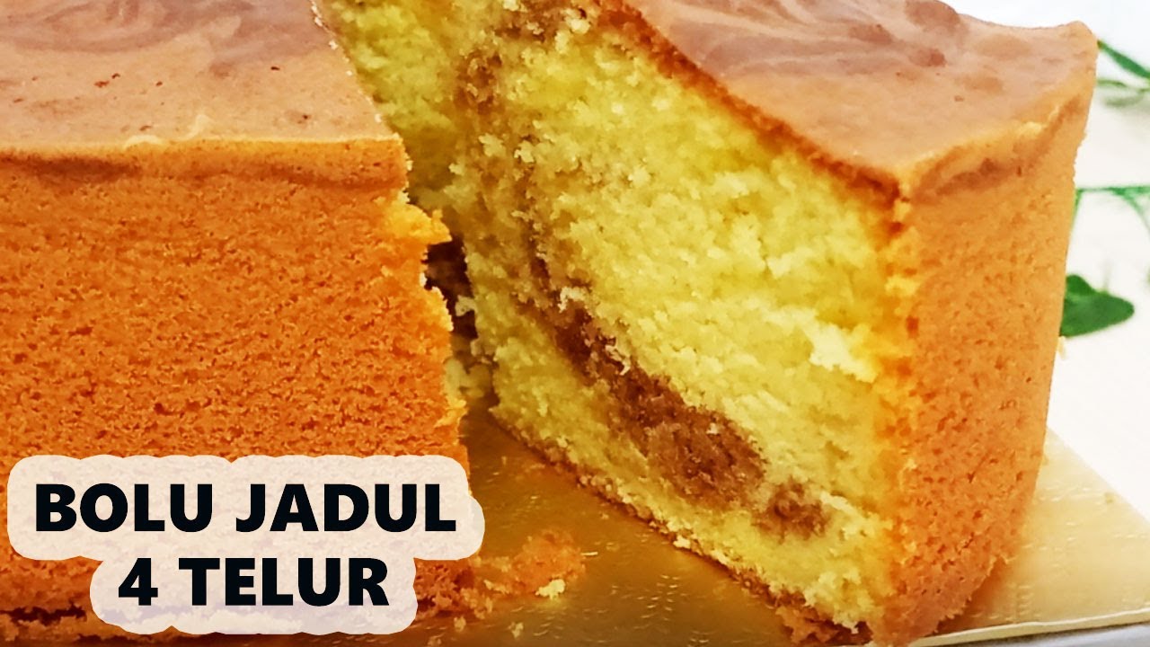 RESEP BOLU JADUL 4 TELUR RESEP BOLU JADUL 4 TELUR