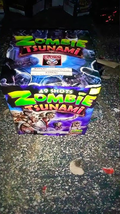 Tsunami alert firework