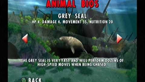 Jaws Unleashed - All Animal Bios